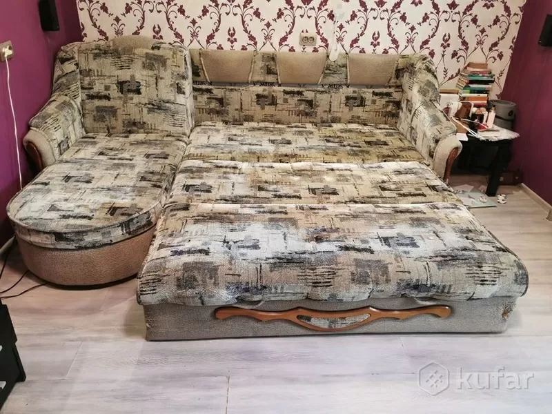 Диван,  угловой - кровать 2
