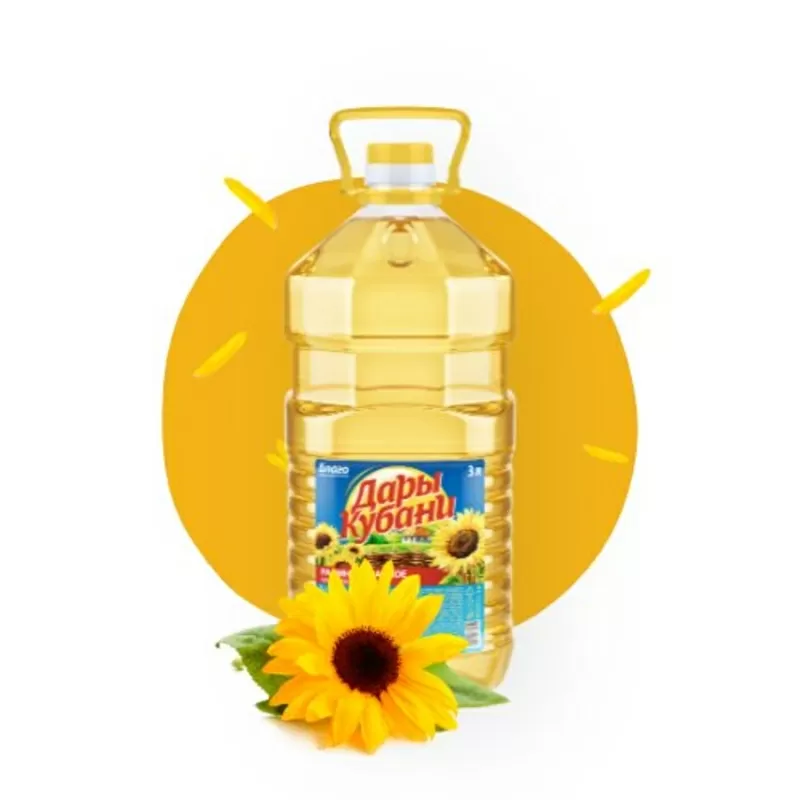 Масло подсолнечное ТМ Дары Кубани в Беларуси 3