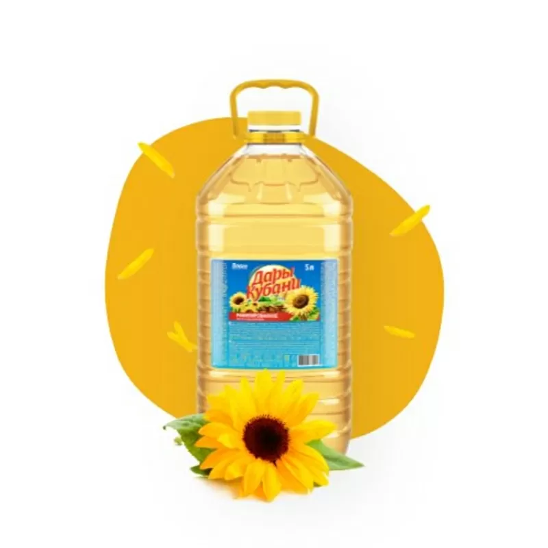 Масло подсолнечное ТМ Дары Кубани в Беларуси 4