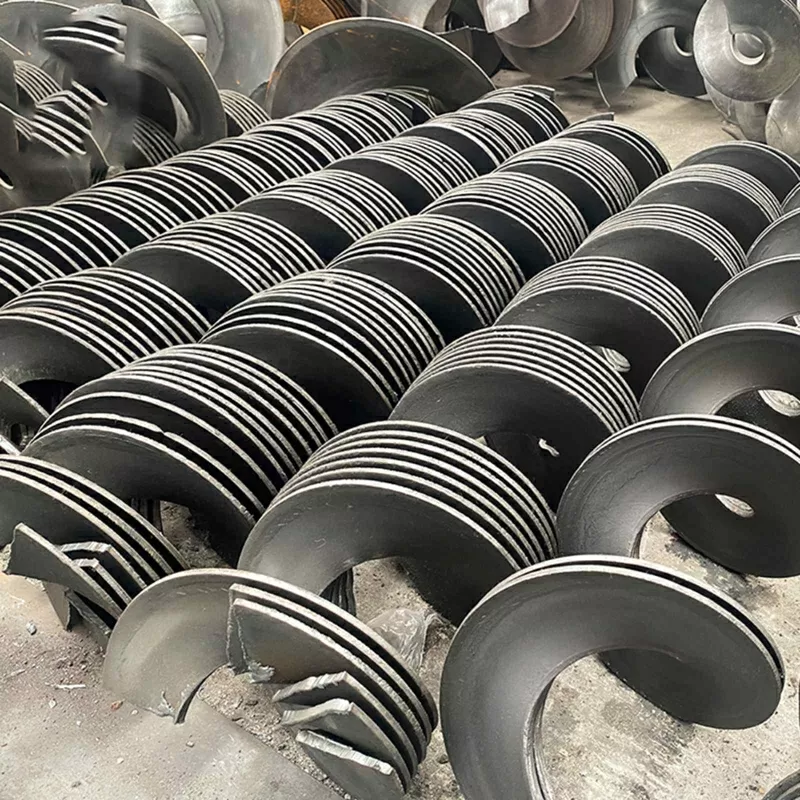 Витки шнека и шнековые спирали — собственное производство 2