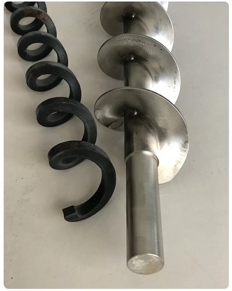 Витки шнека и шнековые спирали — собственное производство 4