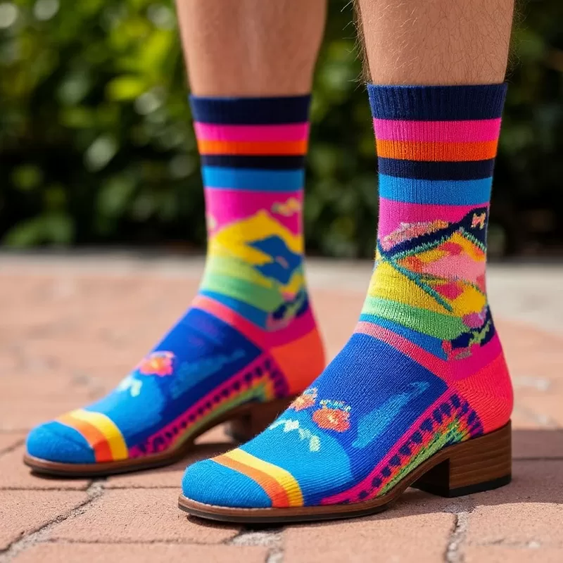 Soxbe - яркие носки для мужчин,  женщин и детей 5