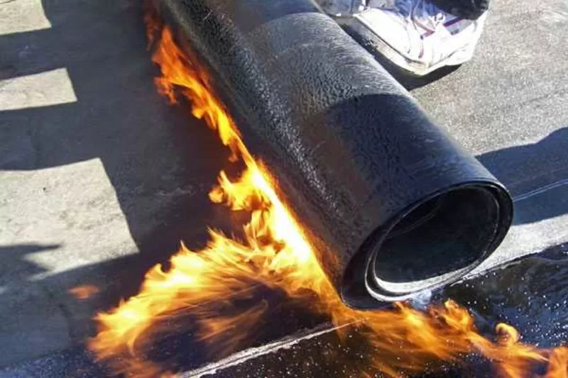 Ремонт мягкой рулонной кровли.Гидроизоляция.