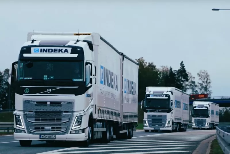 Водитель международный кат. C+E в Польшу,  фирма Indeka