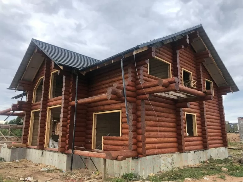 Шлифовка,  покраска,  герметизация срубов по всей Беларуси 4