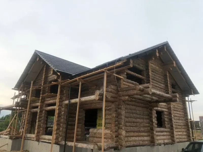 Шлифовка,  покраска,  герметизация срубов по всей Беларуси 5