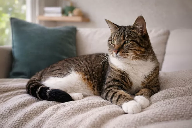 Замечательная кошечка Лучик в дар 3