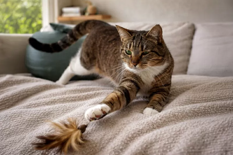 Замечательная кошечка Лучик в дар 5