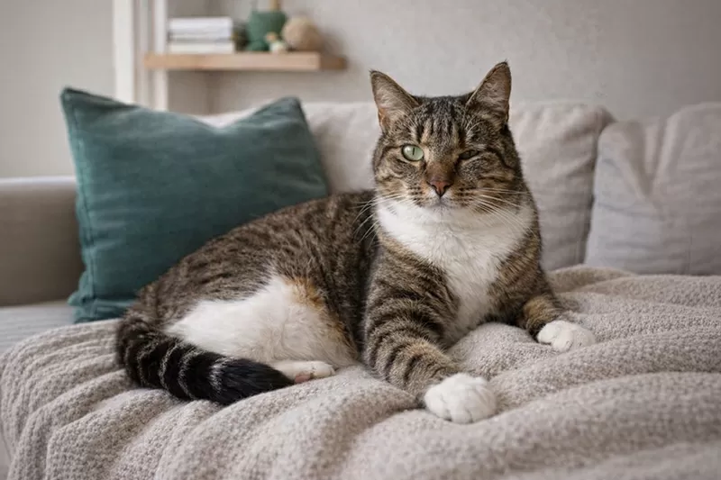 Замечательная кошечка Лучик в дар 7