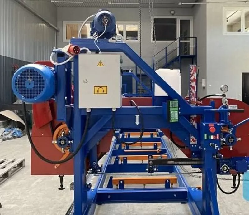 Ленточная пилорама МК 6500 (с электро-механическим передвижением) 7