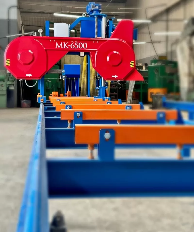 Ленточная пилорама МК 6500 (с электро-механическим передвижением)